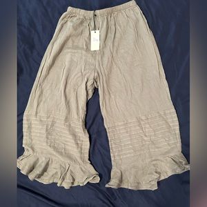 Jaded Gypsy Heirloom Simple Olive Pants